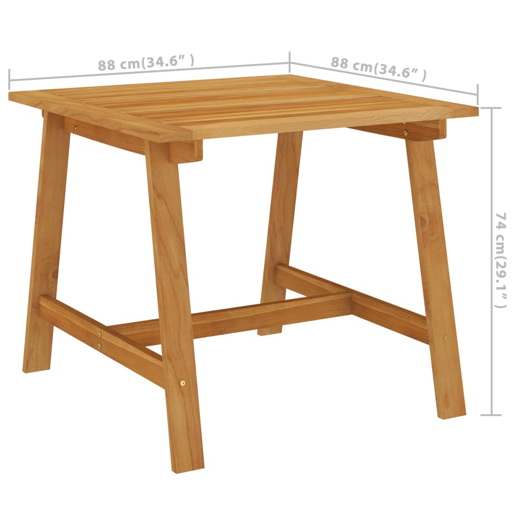 3-osainen Ulkoruokailuryhmä beige - Sisustajankoti.fi