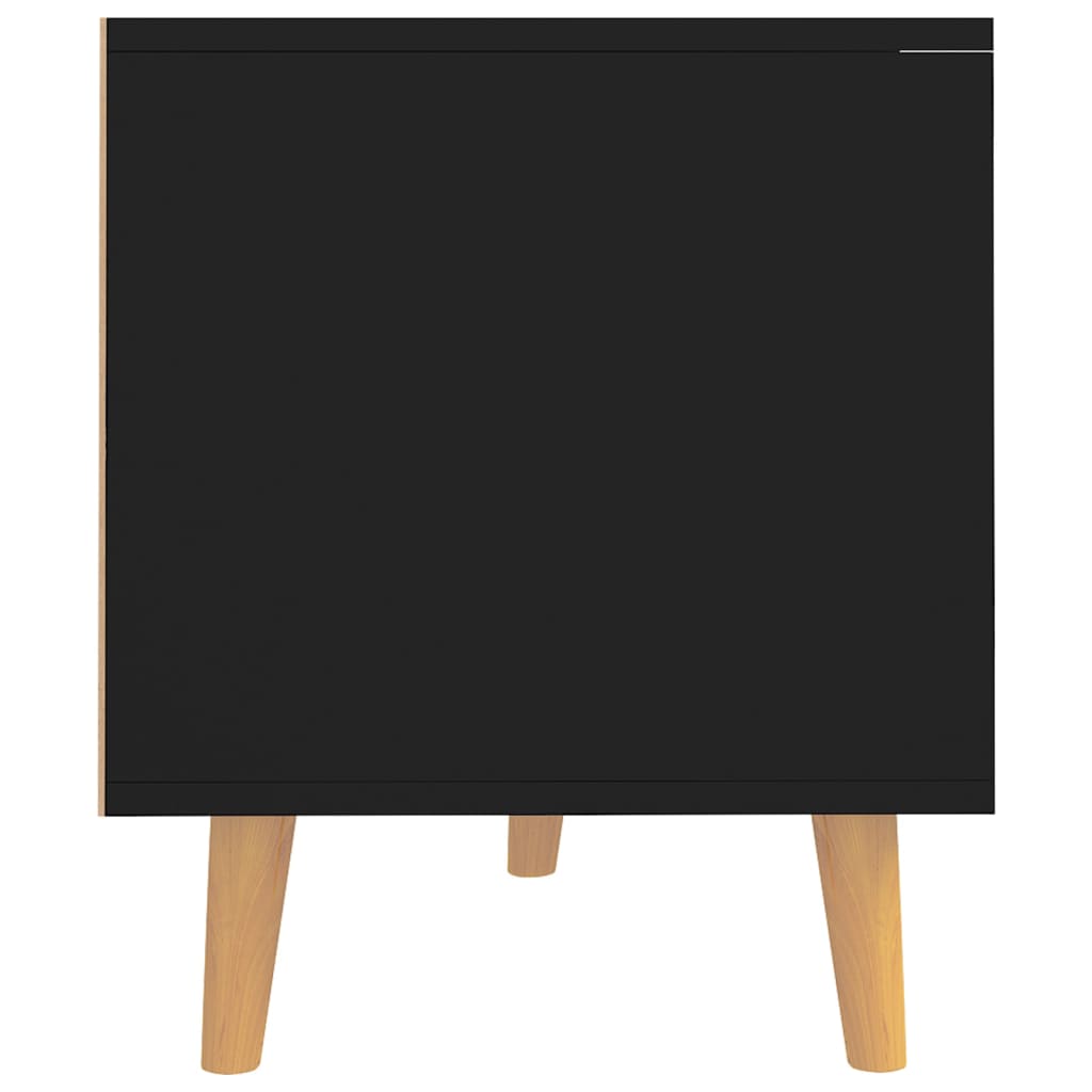 TV-taso musta 90x40x48,5 cm lastulevy - Sisustajankoti.fi