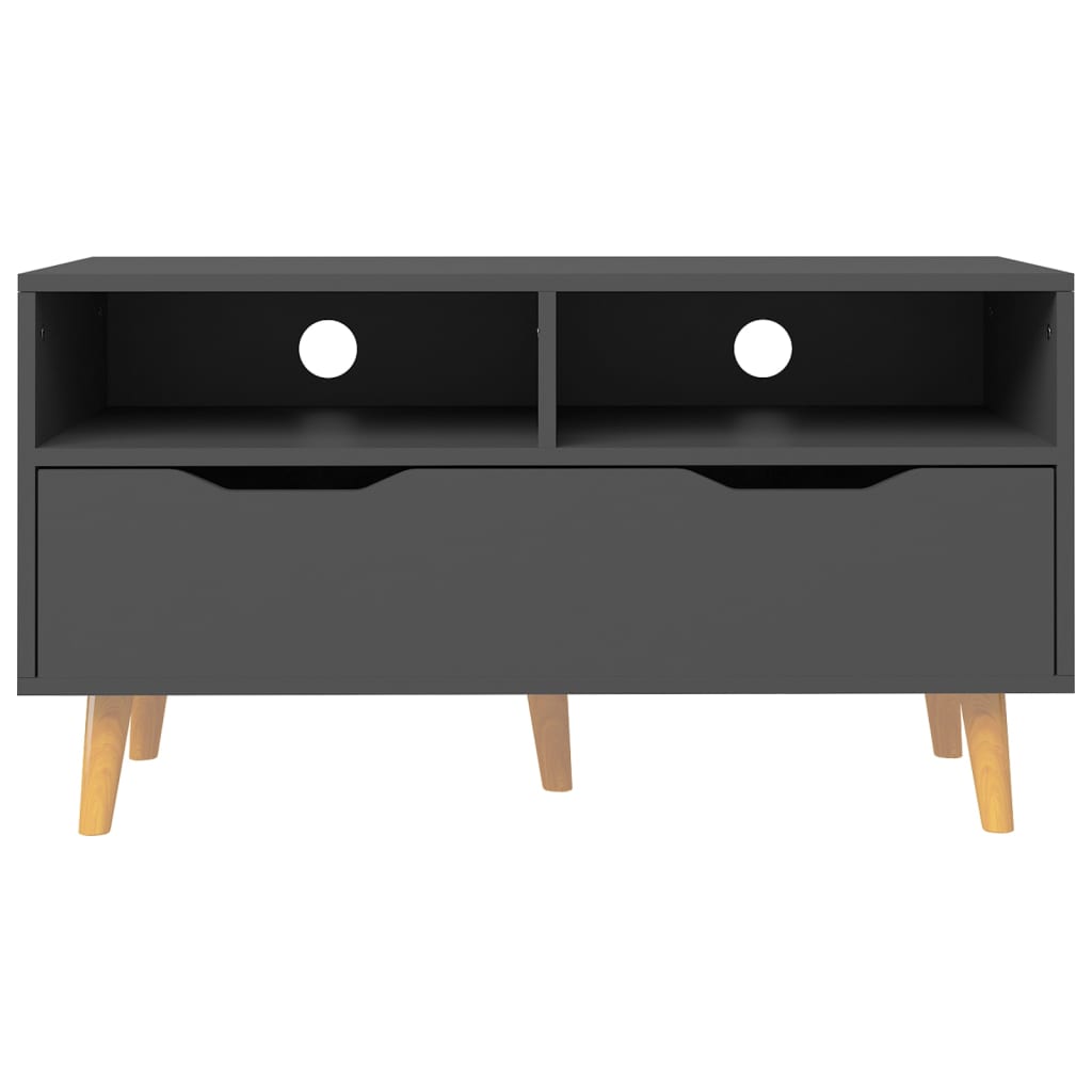 TV-taso harmaa 90x40x48,5 cm lastulevy - Sisustajankoti.fi