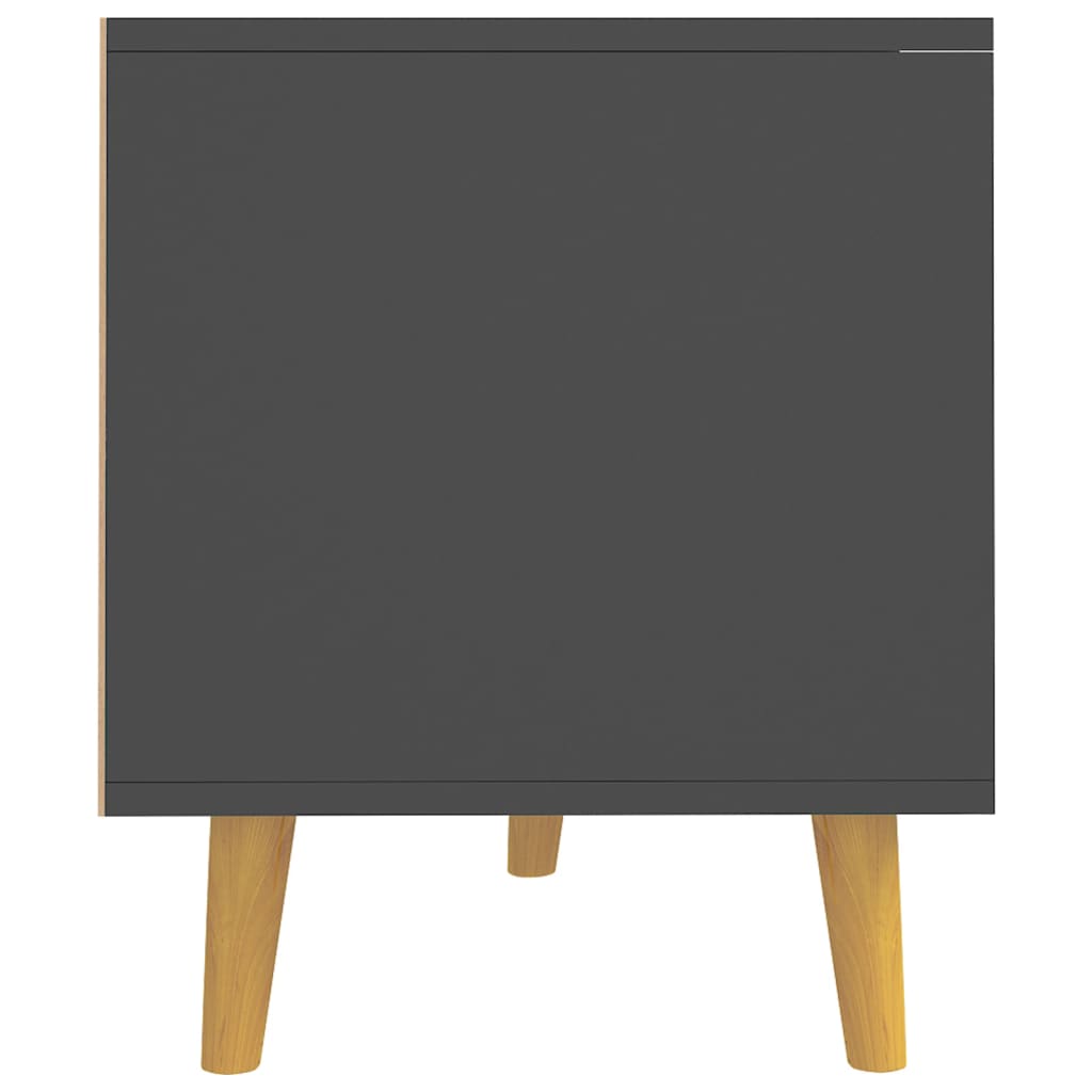 TV-taso harmaa 90x40x48,5 cm lastulevy - Sisustajankoti.fi