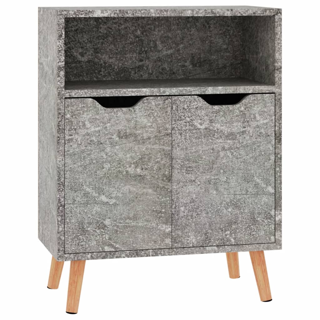 Senkki betoninharmaa 60x30x72 cm lastulevy - Sisustajankoti.fi