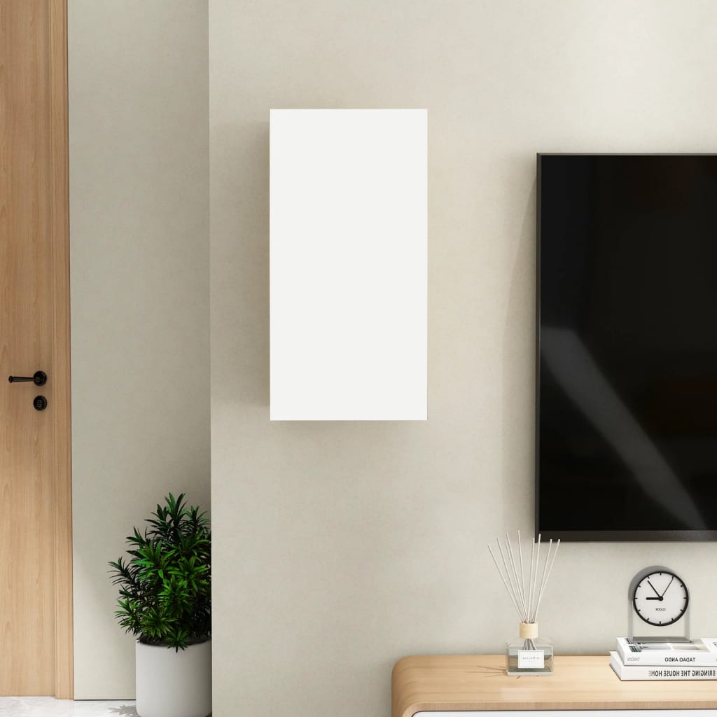 TV-taso valkoinen 30,5x30x60 cm - Sisustajankoti.fi