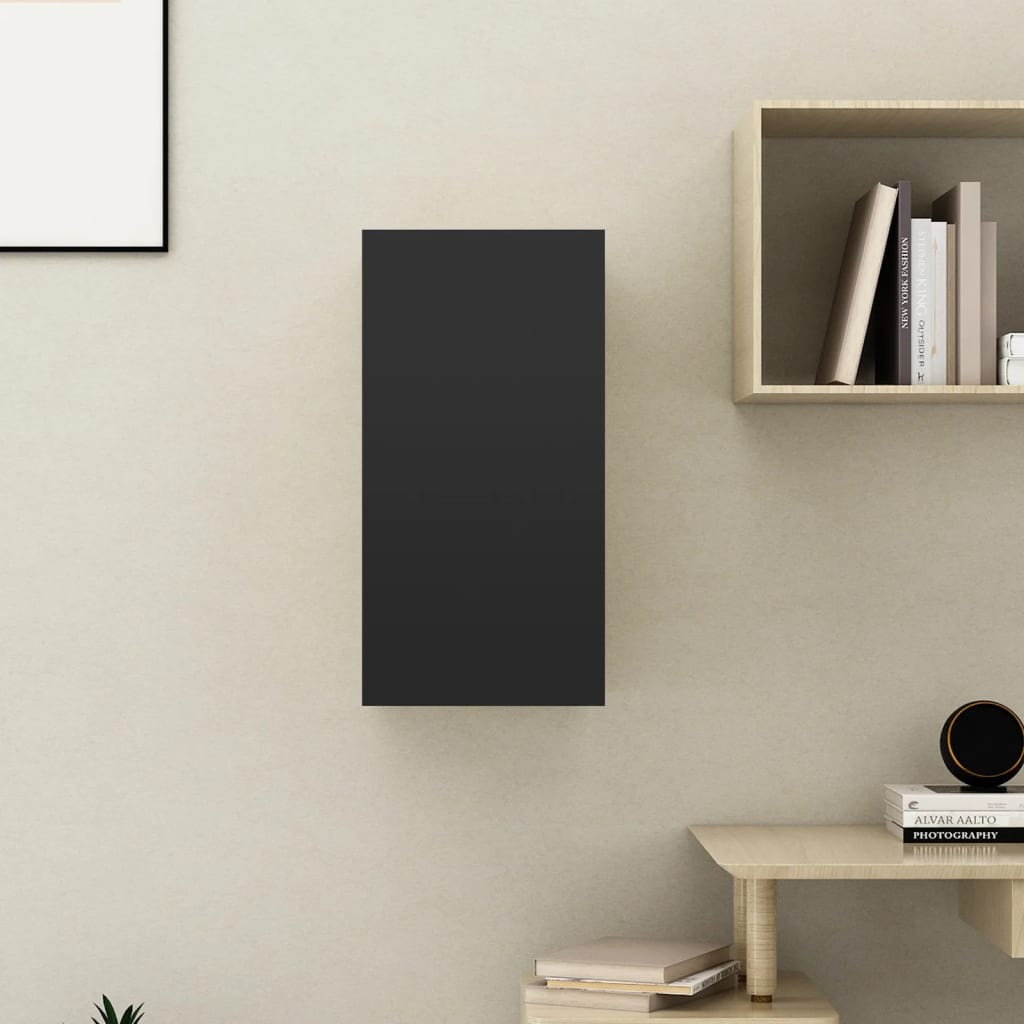 TV-taso musta 30,5x30x60 cm - Sisustajankoti.fi