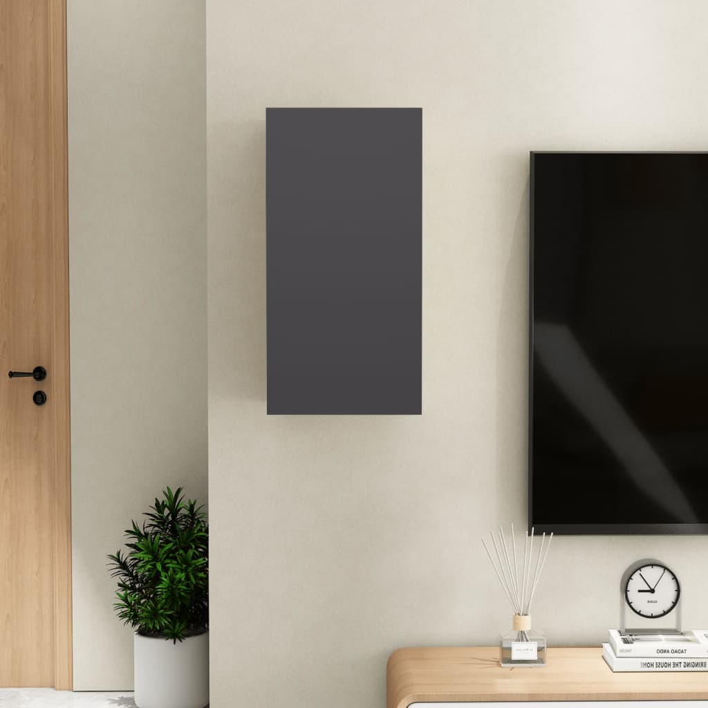 TV-taso harmaa 30,5x30x60 cm - Sisustajankoti.fi