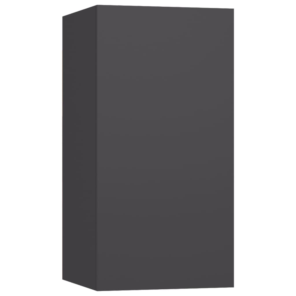 TV-tasot 2 kpl harmaa 30,5x30x60 cm - Sisustajankoti.fi