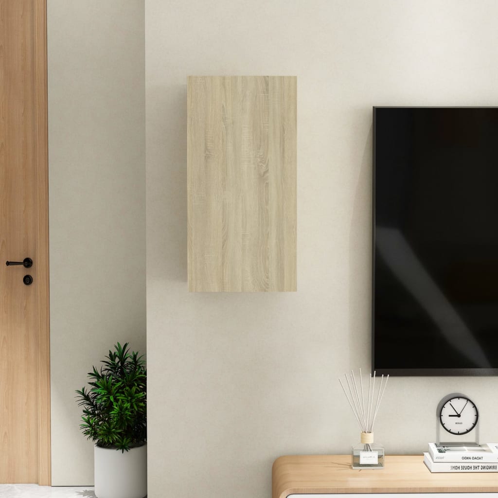 TV-taso Sonoma-tammi 30,5x30x60 cm - Sisustajankoti.fi