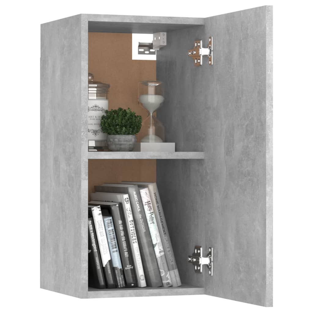 TV-tasot 2 kpl betoninharmaa 30,5x30x60 cm - Sisustajankoti.fi