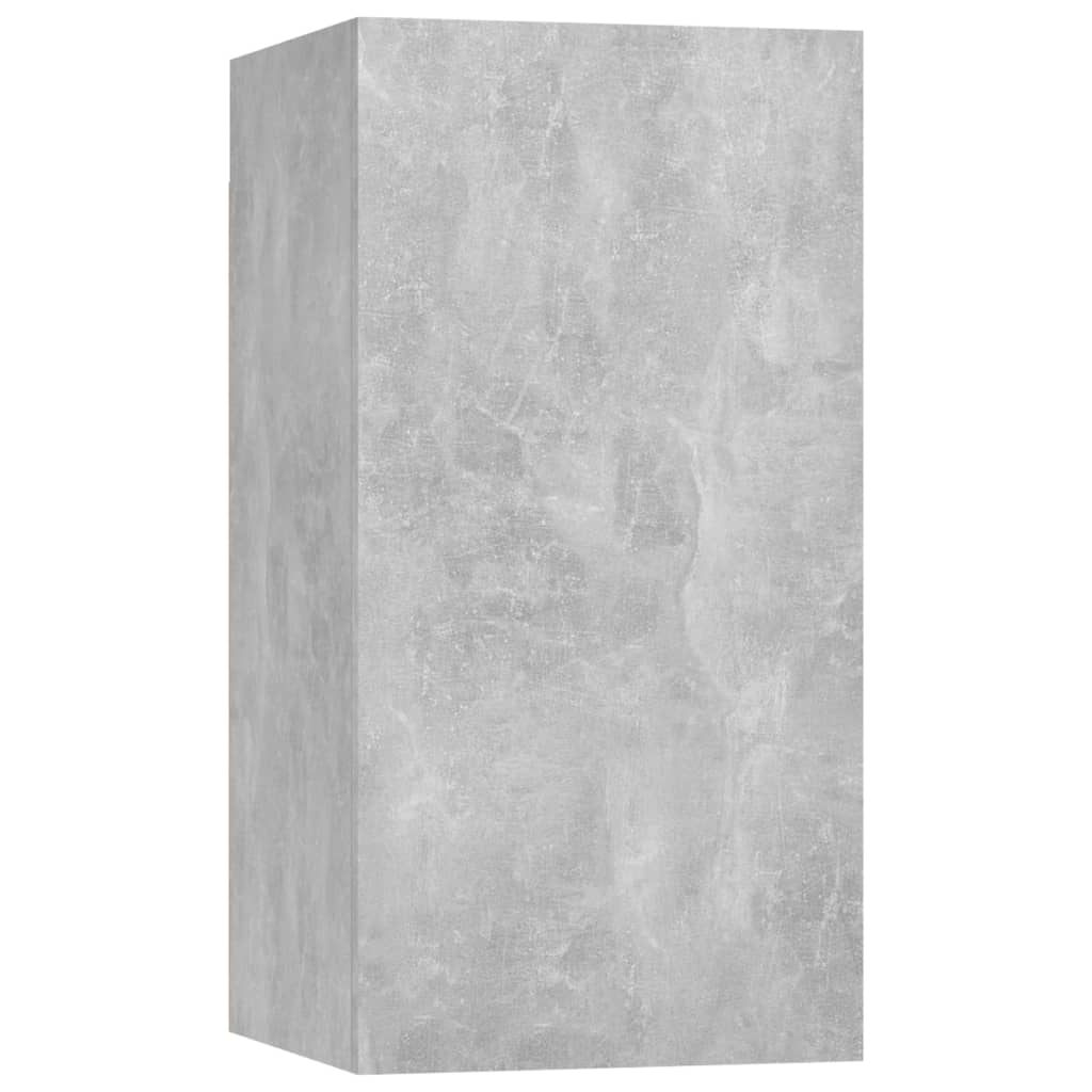 TV-tasot 2 kpl betoninharmaa 30,5x30x60 cm - Sisustajankoti.fi