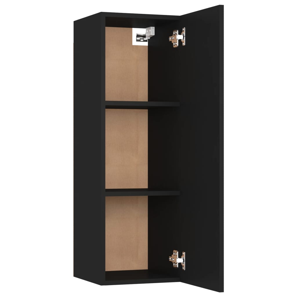 TV-taso musta 30,5x30x90 cm - Sisustajankoti.fi