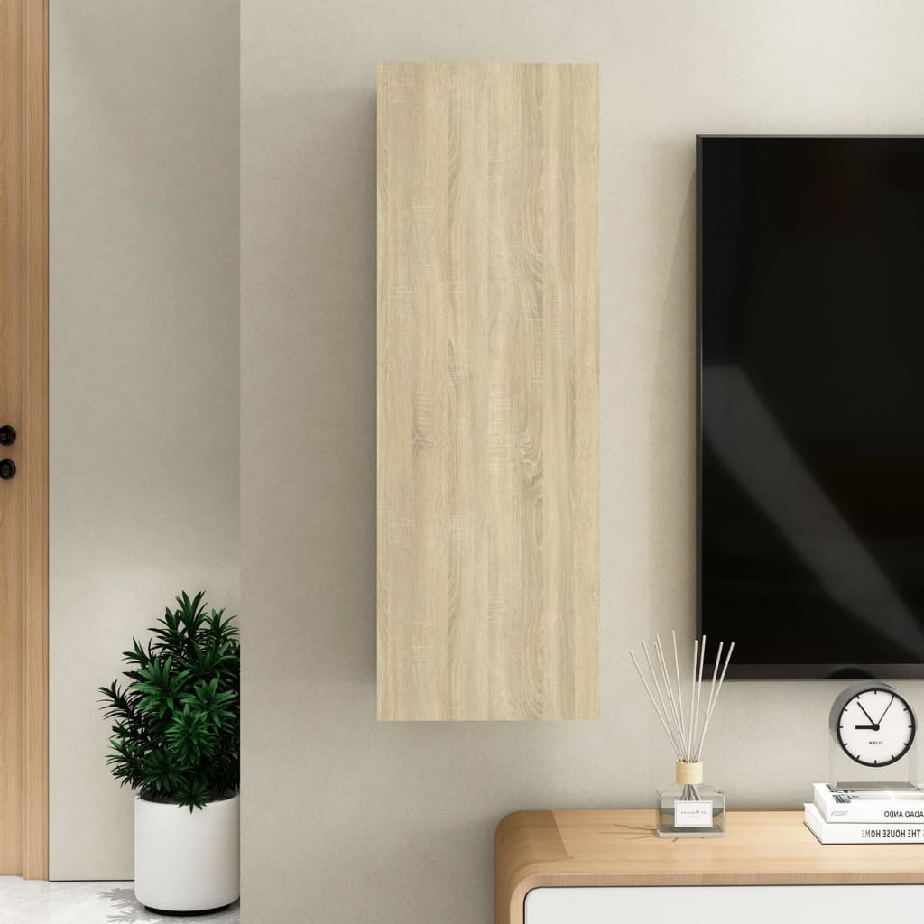 TV-taso Sonoma-tammi 30,5x30x90 cm - Sisustajankoti.fi