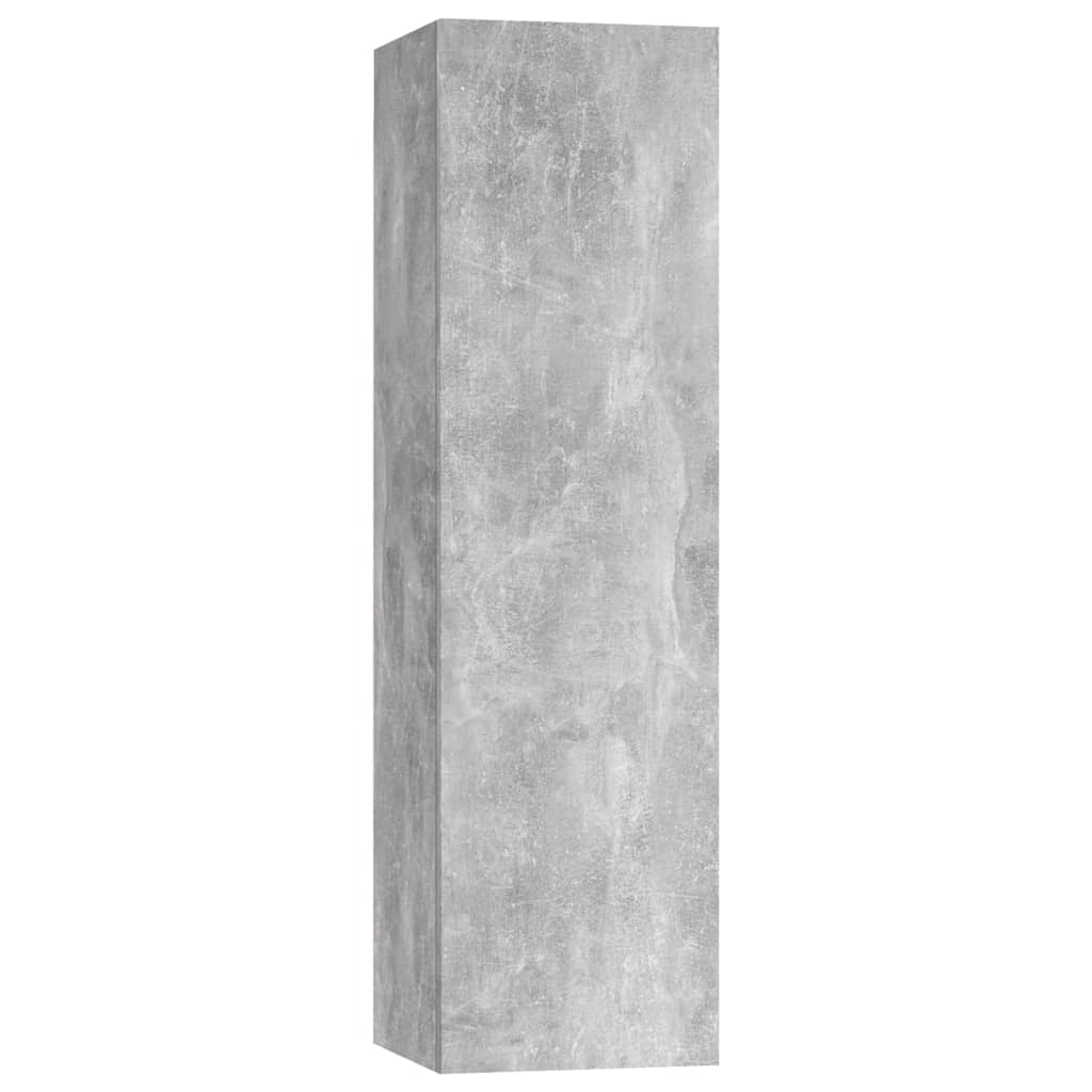 TV-taso betoninharmaa 30,5x30x110 cm - Sisustajankoti.fi