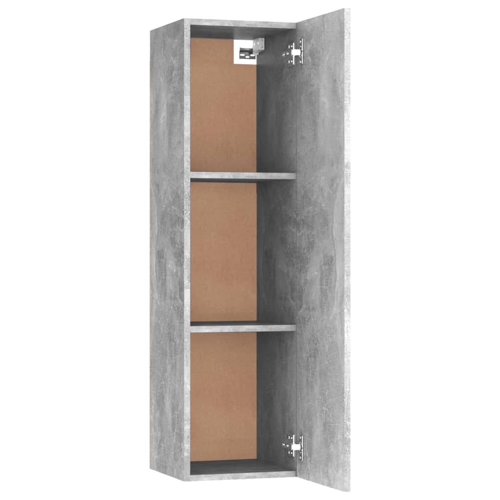 TV-taso betoninharmaa 30,5x30x110 cm - Sisustajankoti.fi