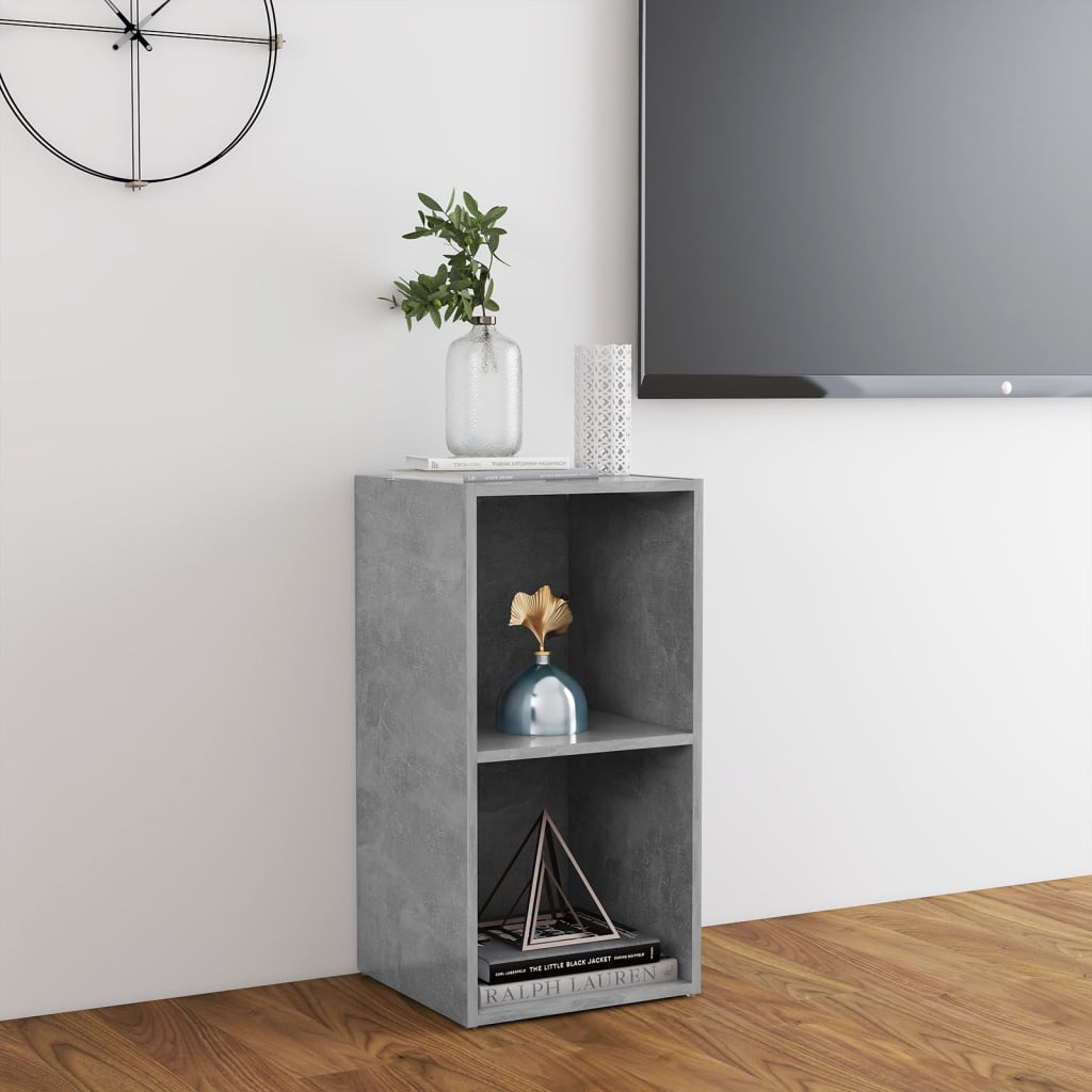TV-taso betoninharmaa 72x35x36,5 cm - Sisustajankoti.fi