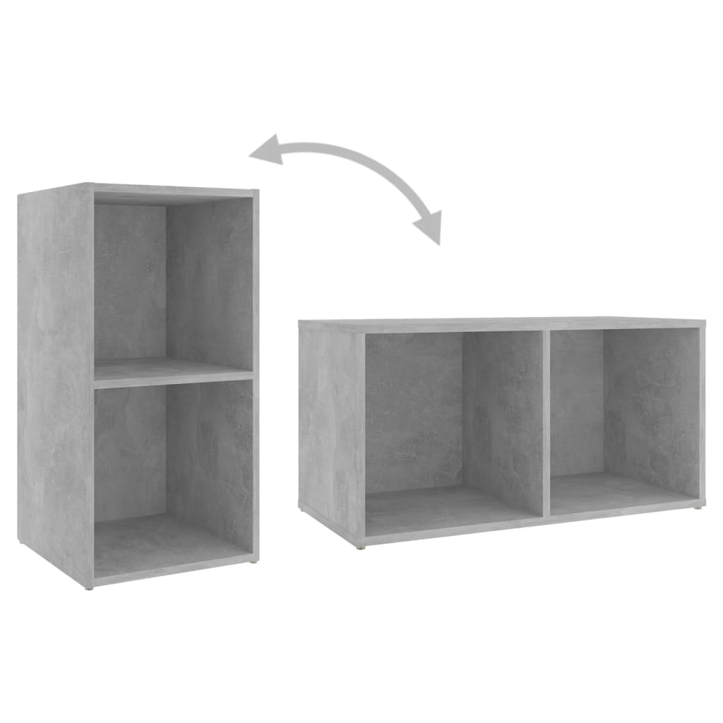 TV-taso betoninharmaa 72x35x36,5 cm - Sisustajankoti.fi
