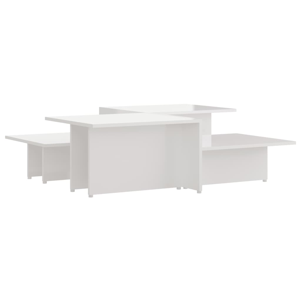 Sohvapöydät 2 kpl korkeak. valkoinen 111,5x50x33 cm - Sisustajankoti.fi