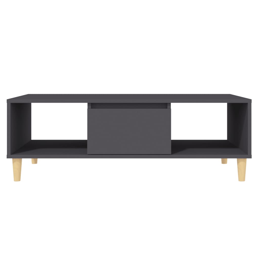 Sohvapöytä harmaa 103,5x60x35 cm lastulevy - Sisustajankoti.fi
