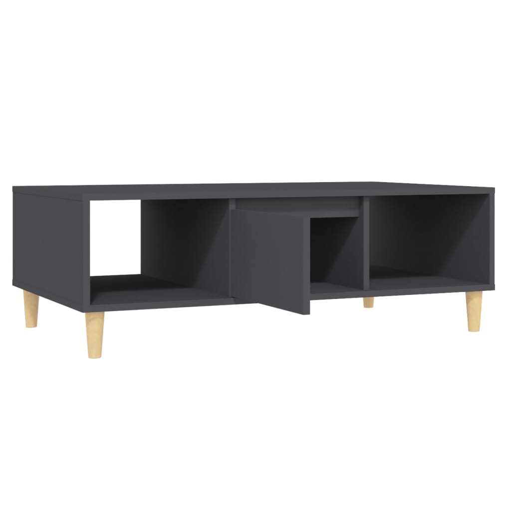 Sohvapöytä harmaa 103,5x60x35 cm lastulevy - Sisustajankoti.fi