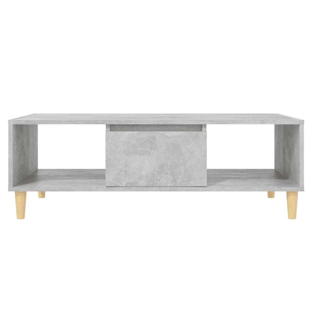 Sohvapöytä betoninharmaa 103,5x60x35 cm lastulevy - Sisustajankoti.fi