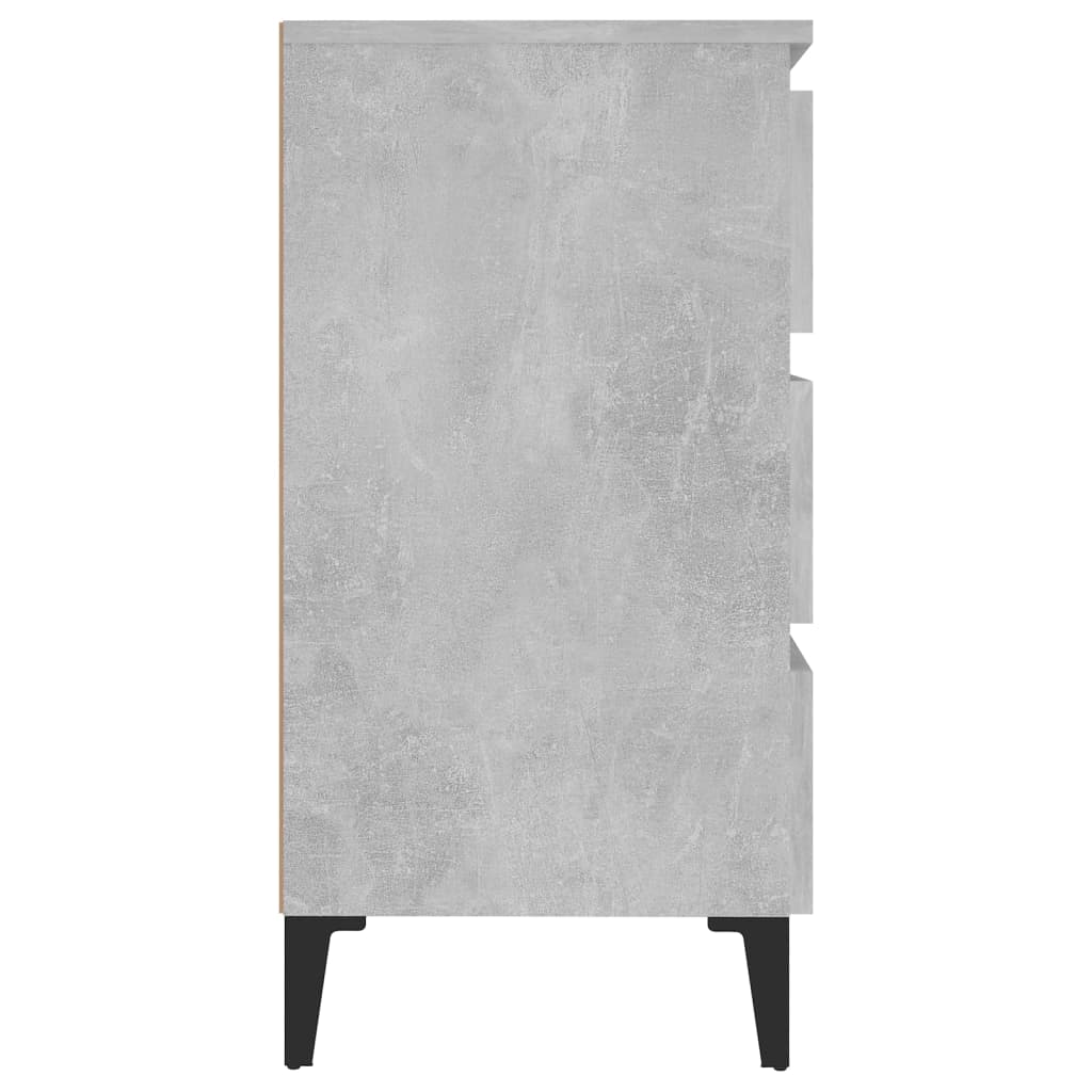 Senkki betoninharmaa 60x35x69 cm - Sisustajankoti.fi