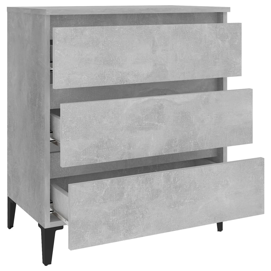 Senkki betoninharmaa 60x35x69 cm - Sisustajankoti.fi