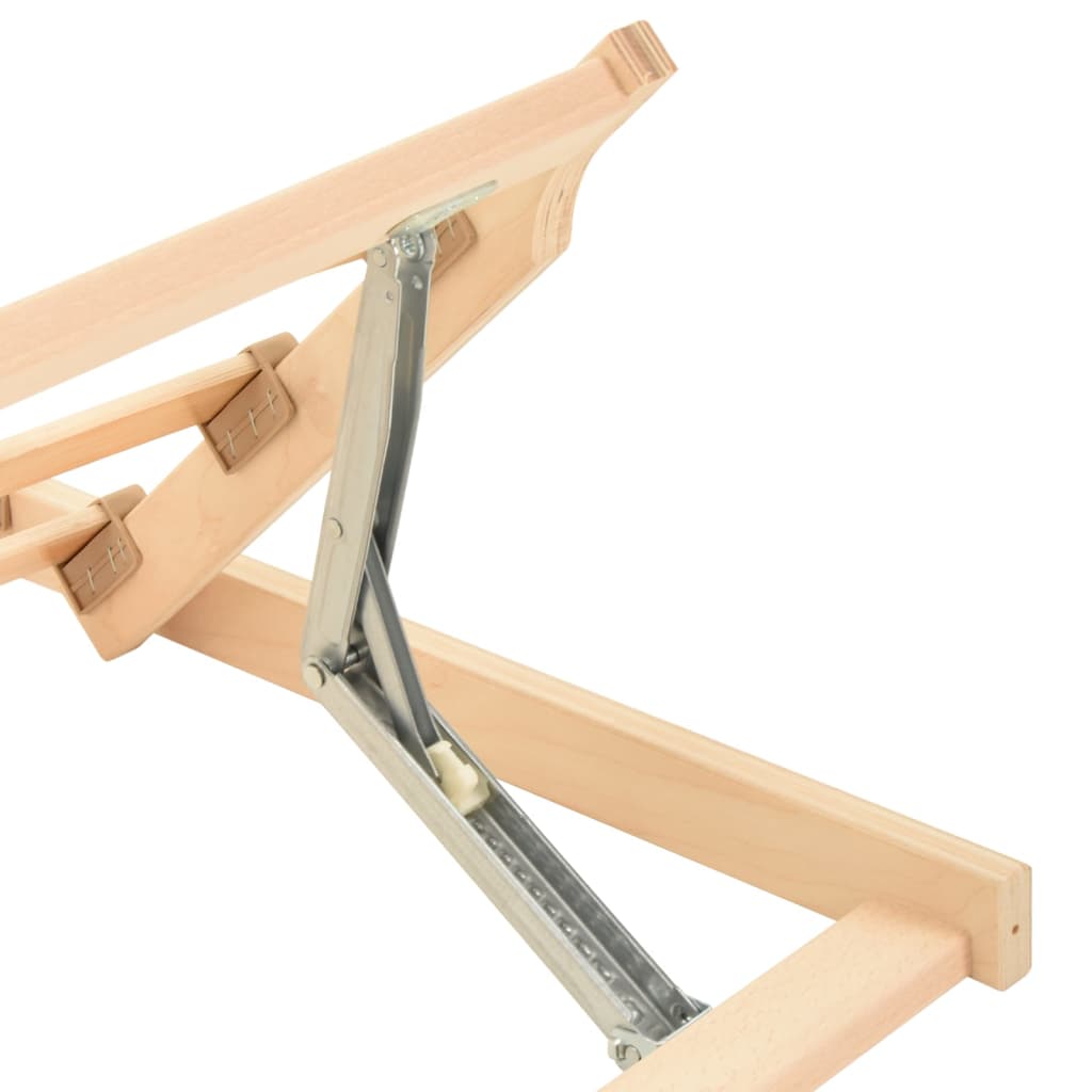 Sängyn sälepohja 13 sälettä säädettävä yläosa 80x200 cm - Sisustajankoti.fi