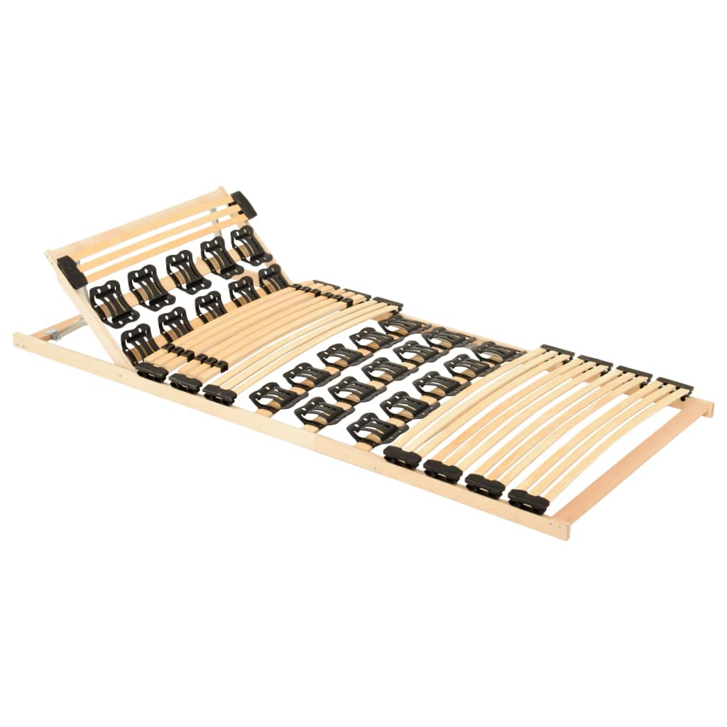 Sängynrunko 38 säleellä säädettävä pääosa 80x200 cm - Sisustajankoti.fi