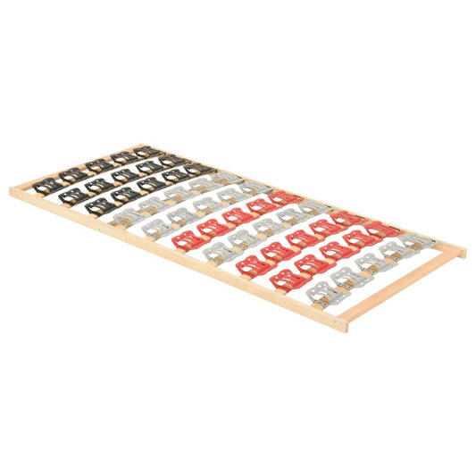 Sängynrunko 12 sälettä ja tukea 100x200 cm - Sisustajankoti.fi