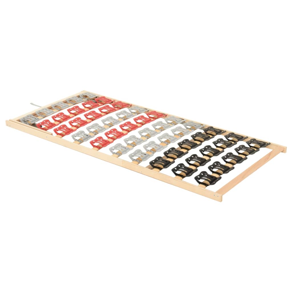 Sängynrunko 12-sälettä säädettävä yläosa 100x200 cm - Sisustajankoti.fi