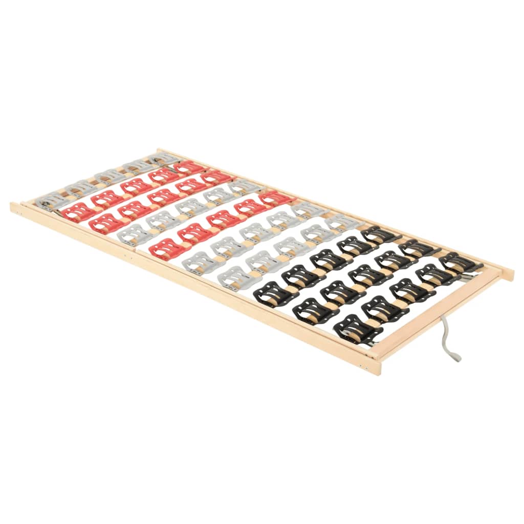 Sängynrunko 12 säleellä säädettävät päädyt 70x200 cm - Sisustajankoti.fi