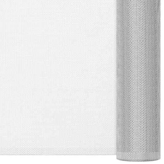 Verkkosuoja alumiini 112x500 cm hopea - Sisustajankoti.fi