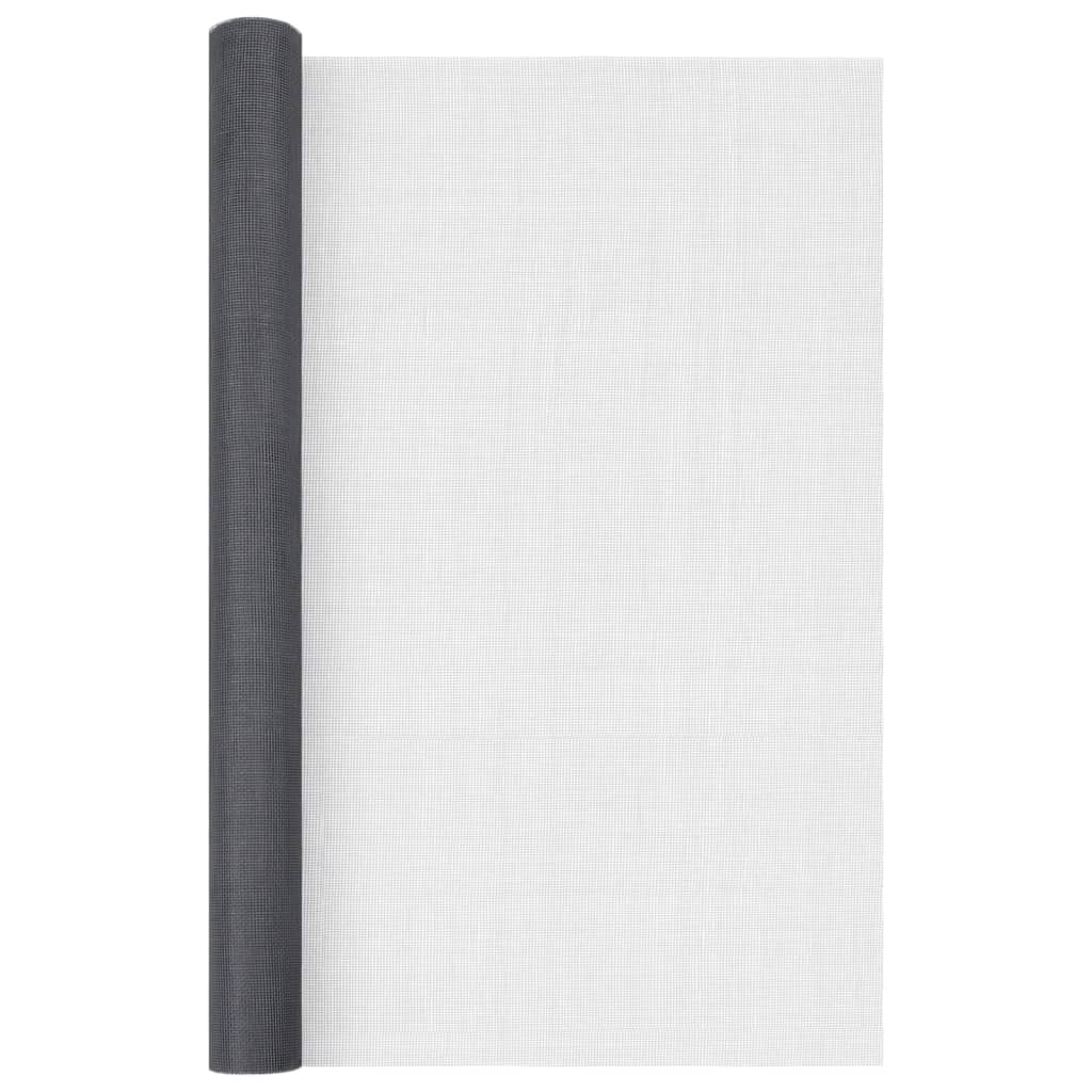 Verkkosuoja lasikuitu 100x500 cm harmaa - Sisustajankoti.fi