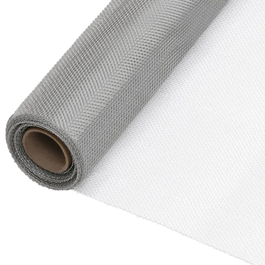 Verkkosuoja ruostumaton teräs 60x2000 cm hopea - Sisustajankoti.fi