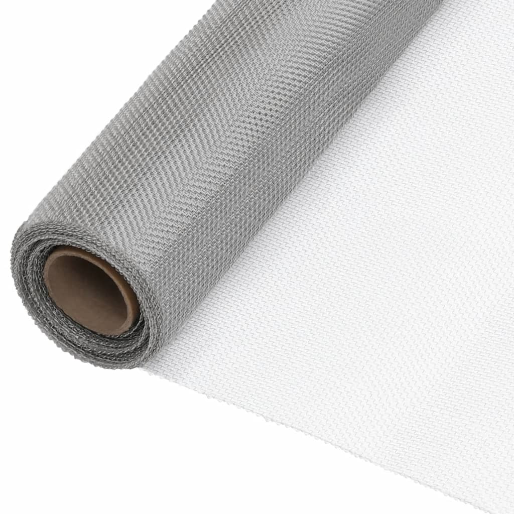 Verkkosuoja ruostumaton teräs 80x1000 cm hopea - Sisustajankoti.fi