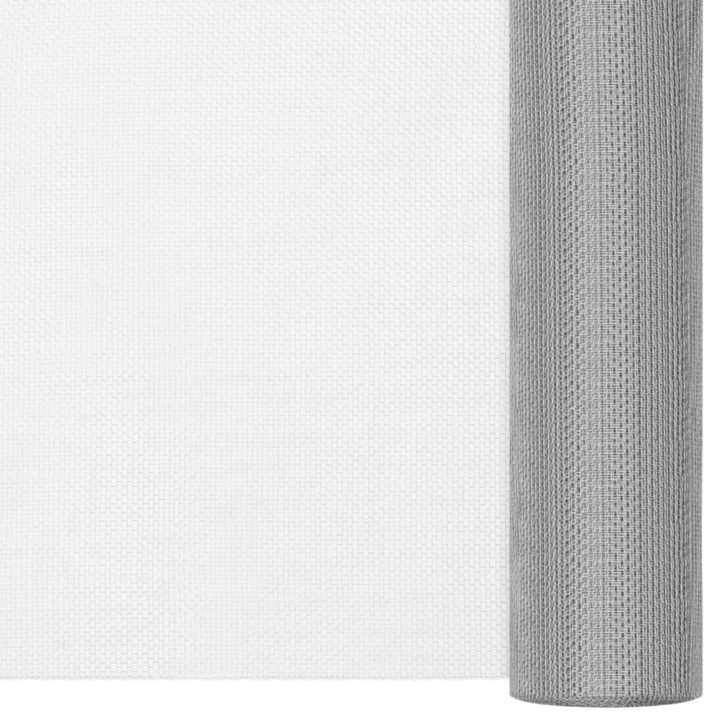 Verkkosuoja ruostumaton teräs 80x1000 cm hopea - Sisustajankoti.fi