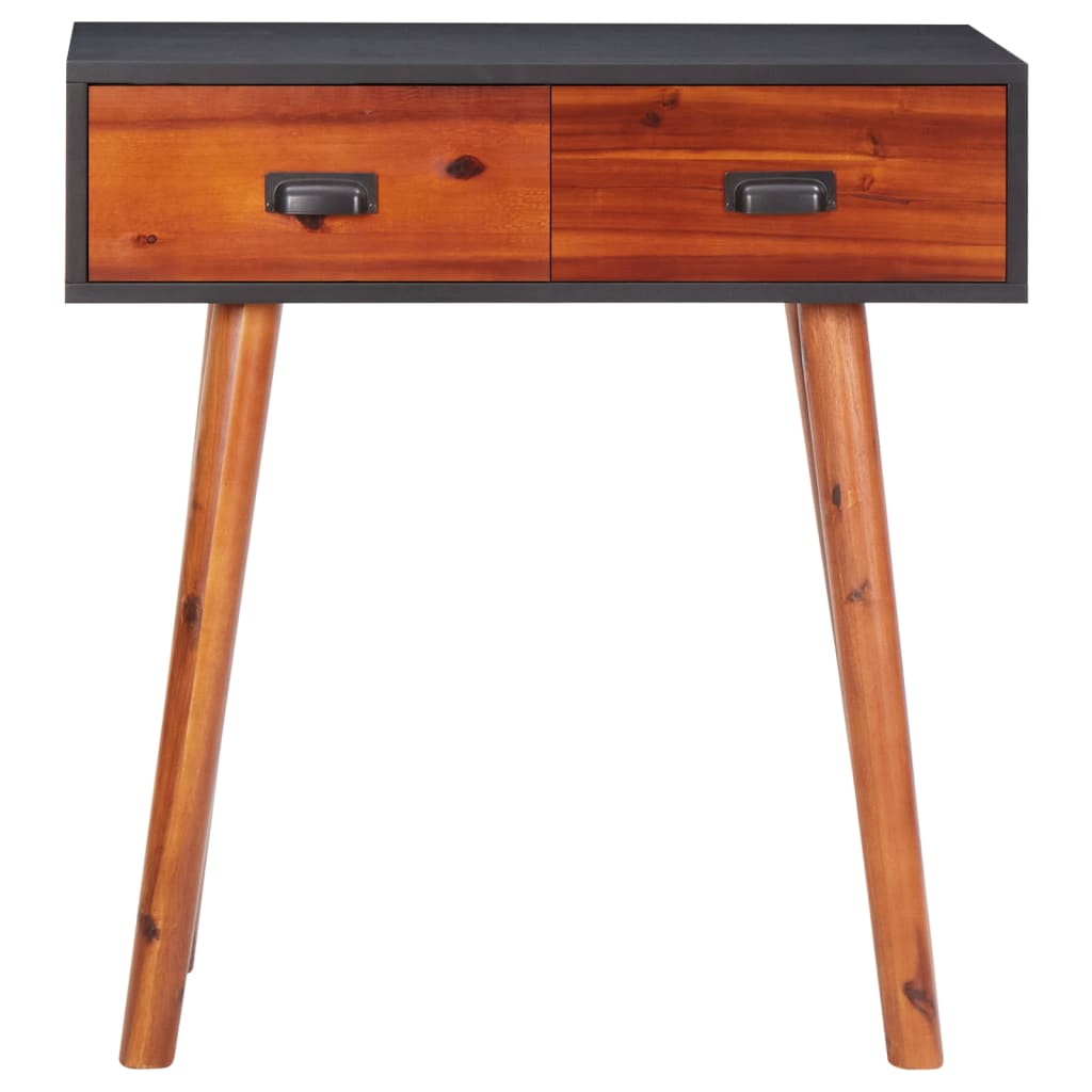 Konsolipöytä 70x30x75 cm täysi akaasiapuu ja MDF - Sisustajankoti.fi