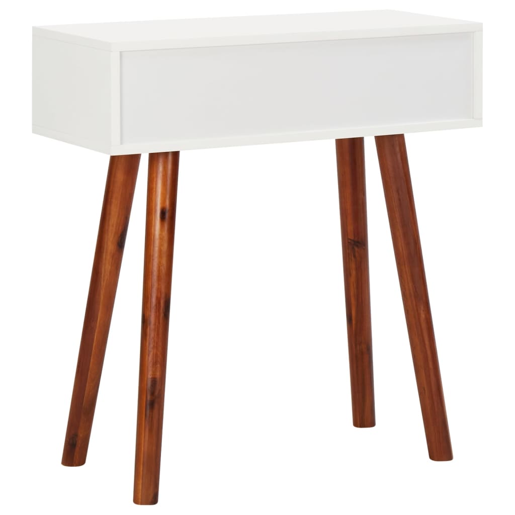 Konsolipöytä 70x30x75 cm täysi akaasiapuu ja MDF - Sisustajankoti.fi