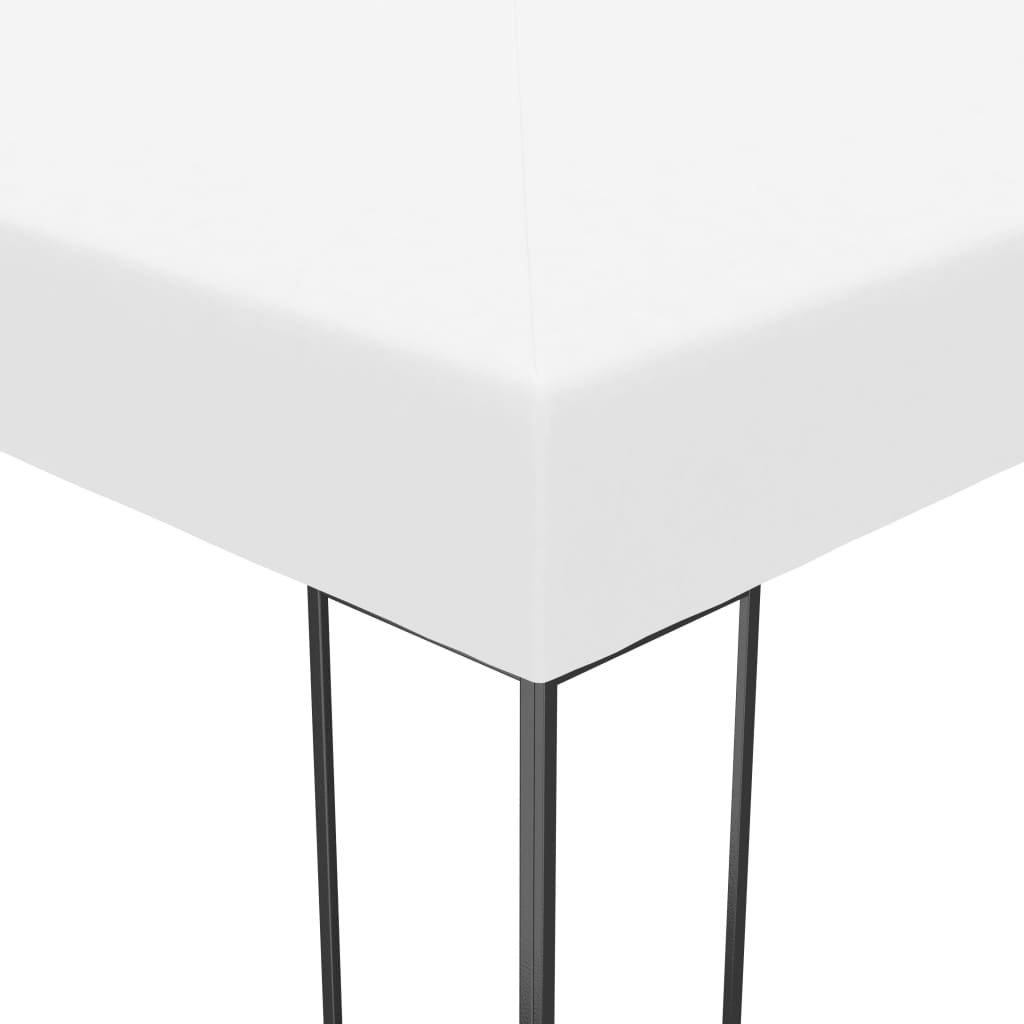 Puutarhakatos valonauhoilla 3x3 m valkoinen - Sisustajankoti.fi