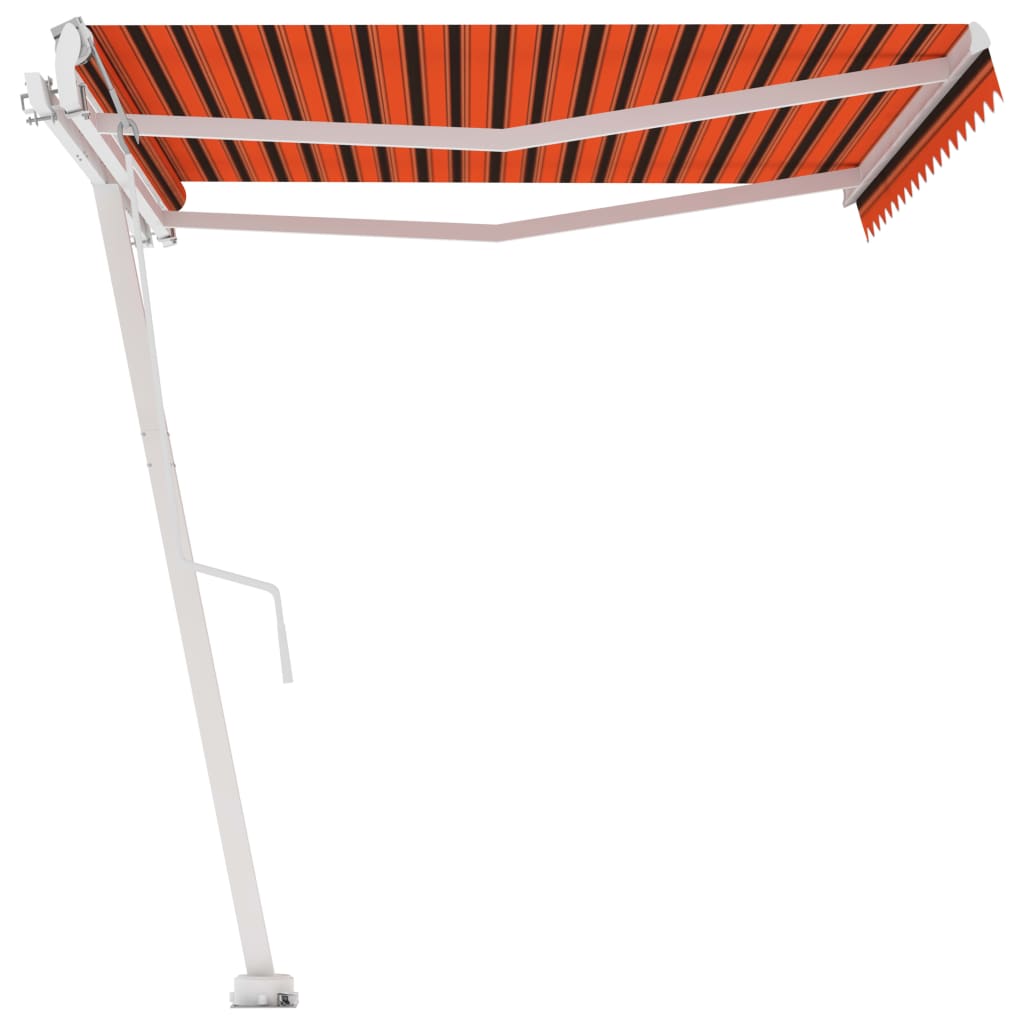 Vapaasti seisova sisäänkelattava markiisi 450x350cm orans.rusk. - Sisustajankoti.fi