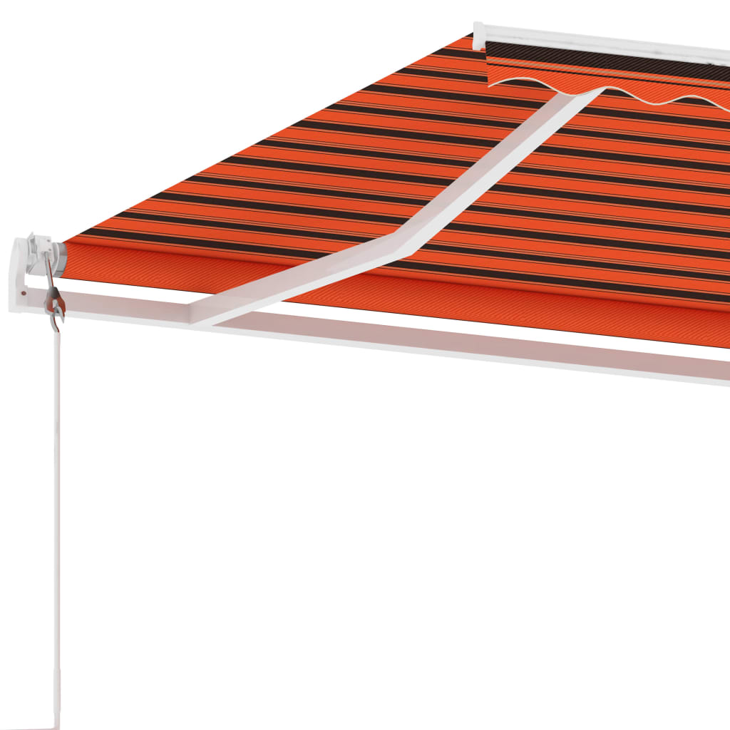 Vapaasti seisova sisäänkelattava markiisi 450x350cm orans.rusk. - Sisustajankoti.fi