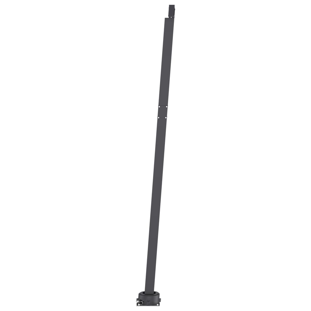 Käsin sisäänkelattava markiisi LEDillä 350x250 cm antrasiitti - Sisustajankoti.fi