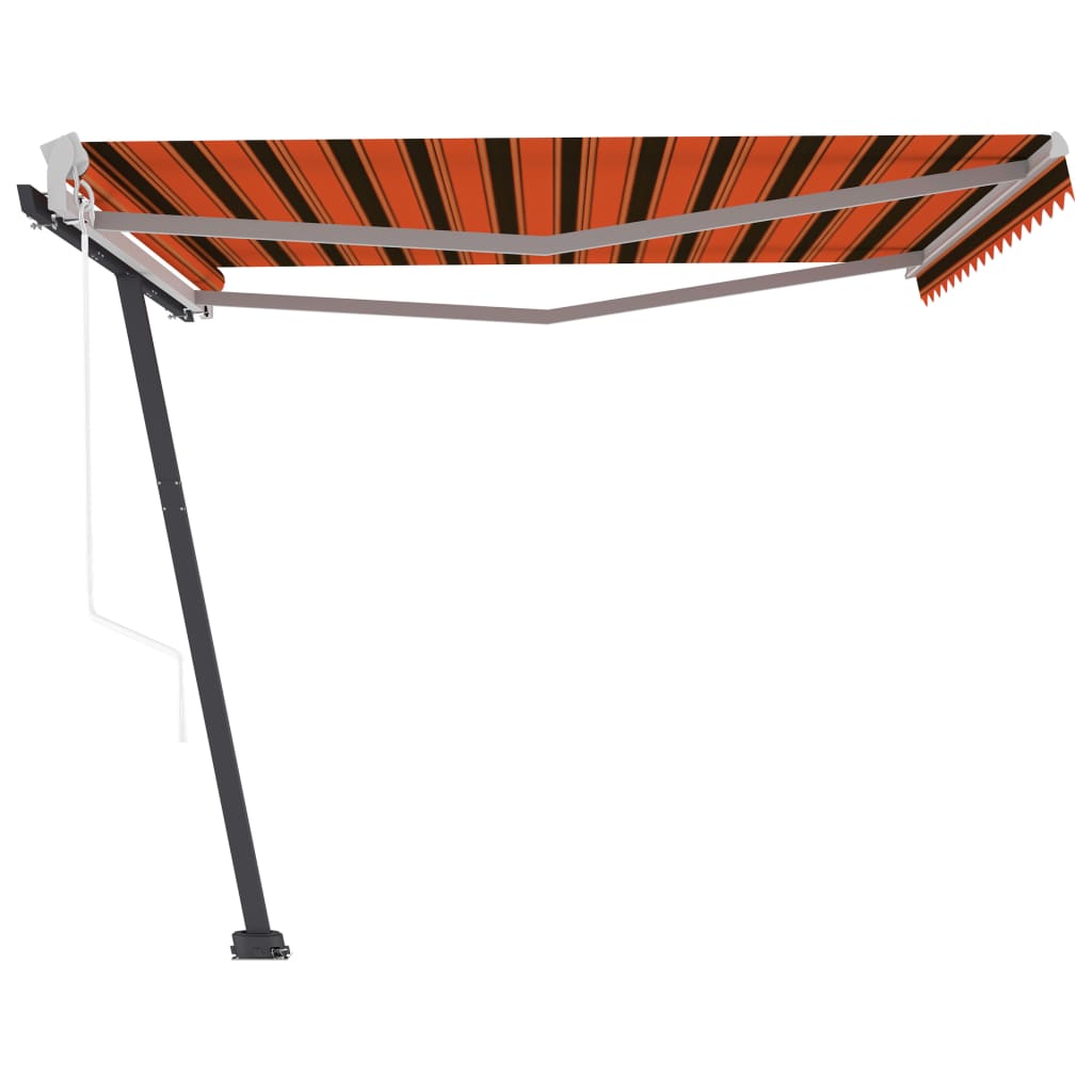 Vapaasti seisova sisäänkelattava markiisi 400x300cm orans.rusk. - Sisustajankoti.fi