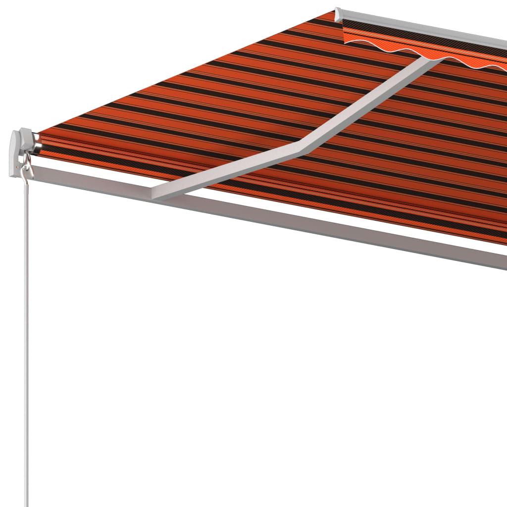 Vapaasti seisova sisäänkelattava markiisi 400x300cm orans.rusk. - Sisustajankoti.fi