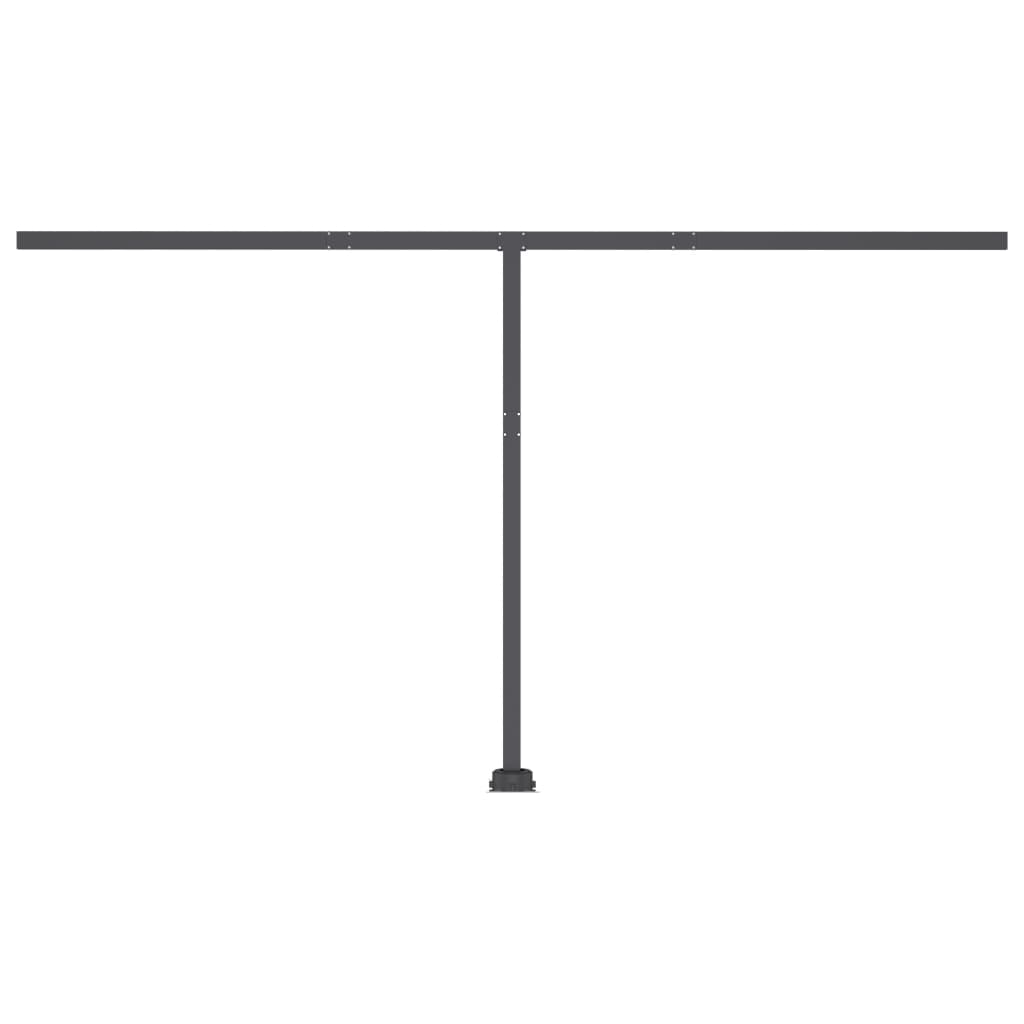 Vapaasti seisova sisäänkelattava markiisi 400x350cm antrasiitti - Sisustajankoti.fi