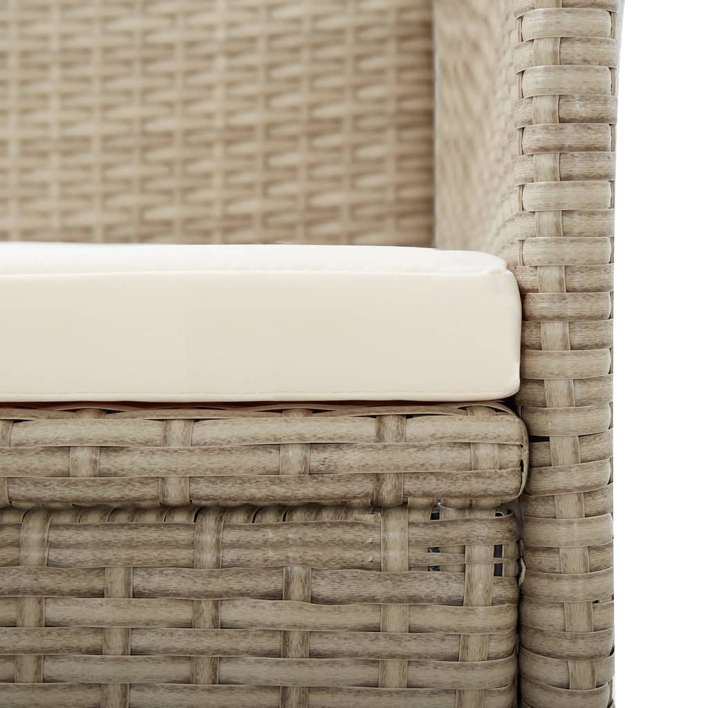 3-osainen Ulkoruokailuryhmä beige - Sisustajankoti.fi