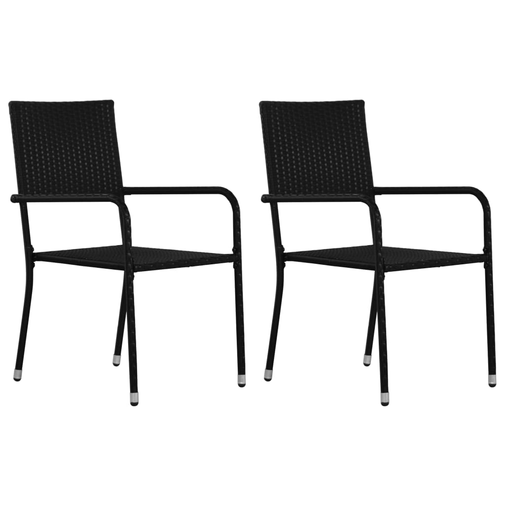 3-osainen Puutarhan ruokailuryhmä musta - Sisustajankoti.fi