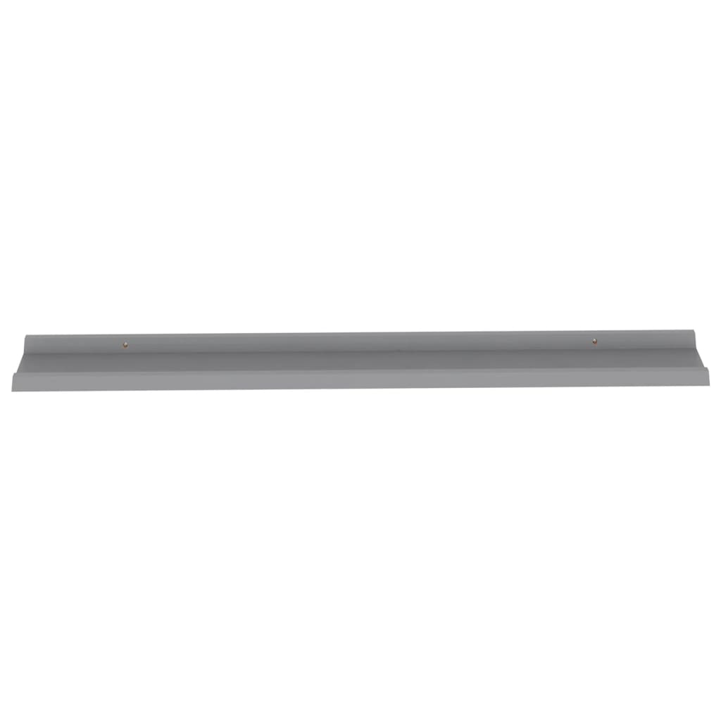 Seinähyllyt 4 kpl harmaa 115x9x3 cm - Sisustajankoti.fi