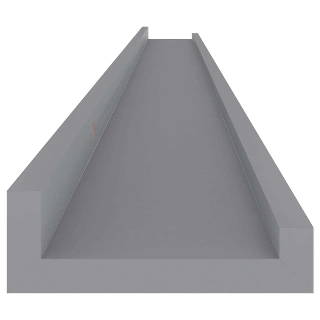 Seinähyllyt 4 kpl harmaa 115x9x3 cm - Sisustajankoti.fi