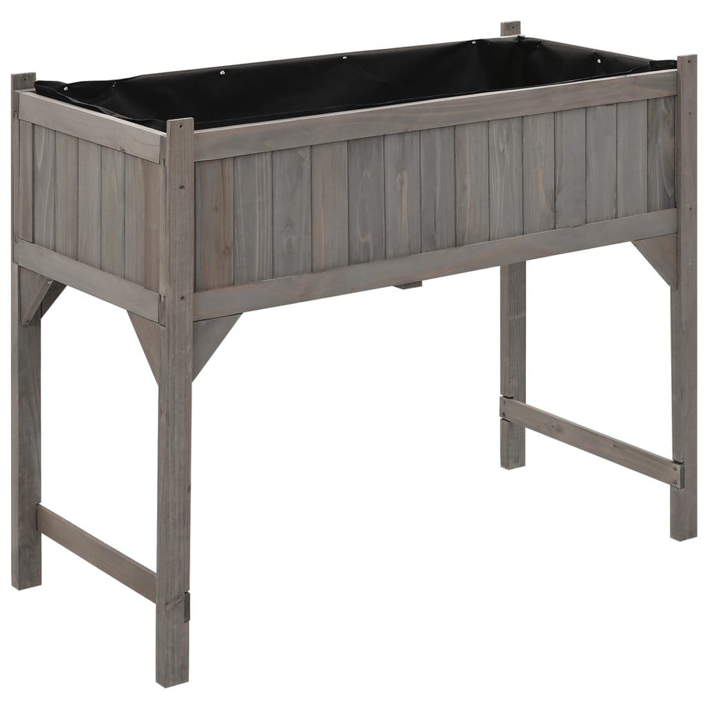 Jalallinen kasvihuoneellinen istutuslaatikko 110x54x120cm kuusi - Sisustajankoti.fi