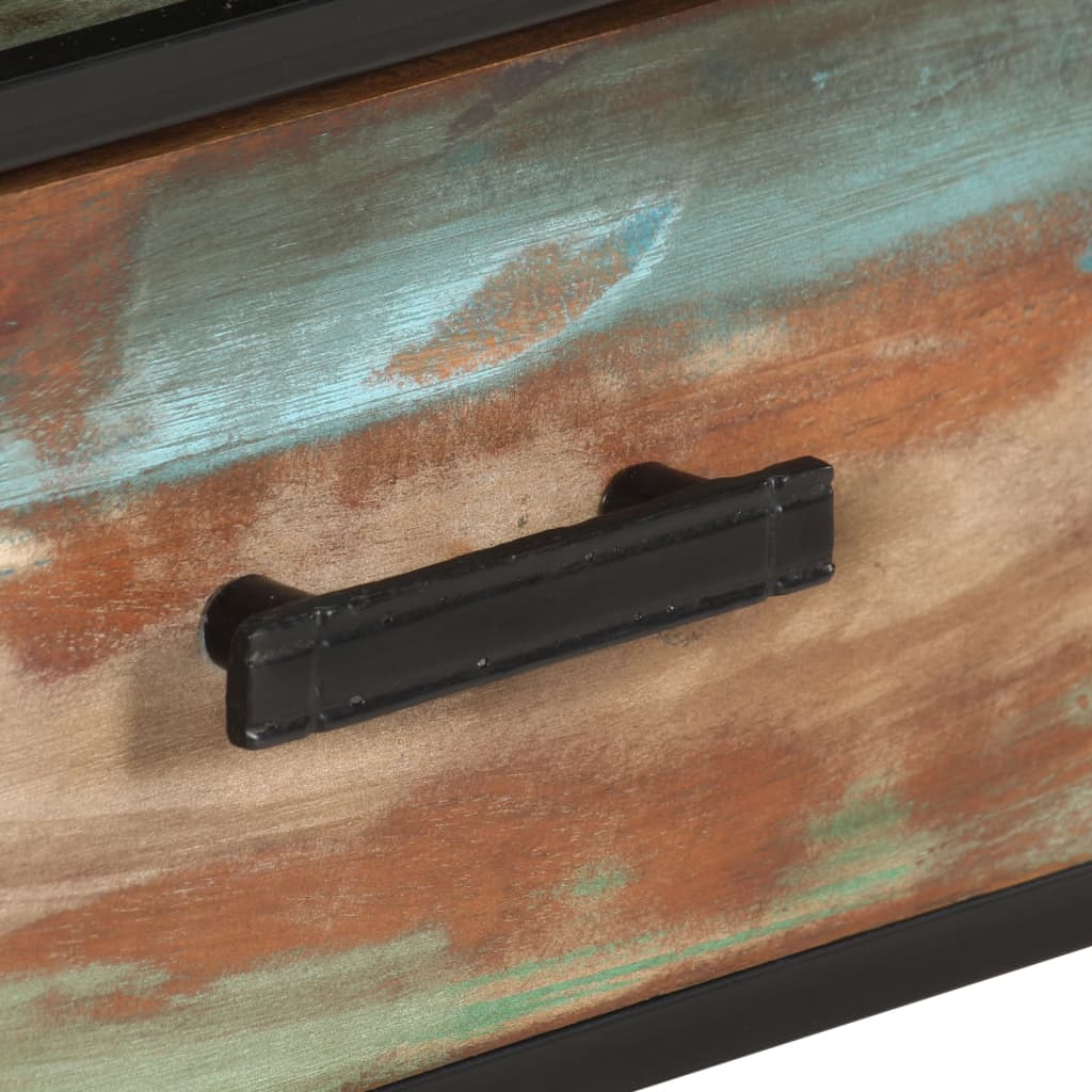TV-taso 110x30x45 cm kierrätetty täyspuu - Sisustajankoti.fi