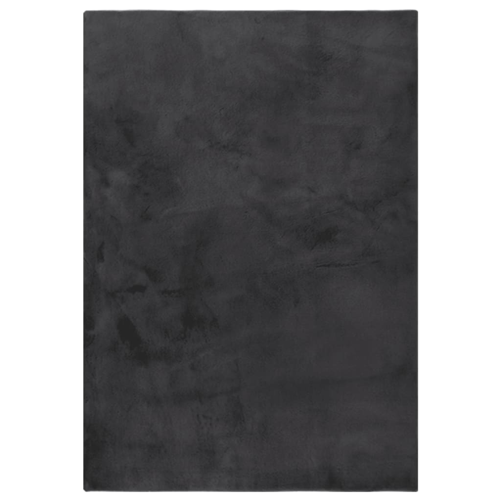 Matto jäniksen tekoturkis 200x300 cm antrasiitti - Sisustajankoti.fi